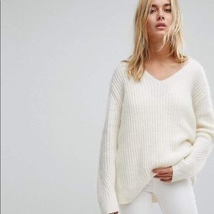 All Saints Ade V Neck Sweater